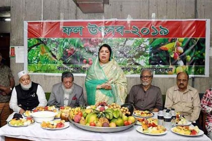 পার্লামেন্ট জার্নালিস্টদের ফল উৎসবে স্পিকার