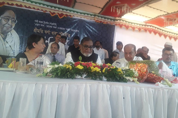 গান্ধী আশ্রমকে বিশ্বমানের করতে সরকার পাশে থাকবে : মুক্তিযোদ্ধা মন্ত্রী