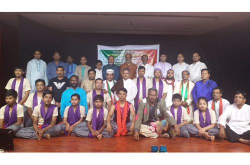 রিয়াদে মুক্তিযুদ্ধ ভিত্তিক নাটক ক্ষ্যাপা পাগলার প্যাঁচাল মঞ্চস্থ