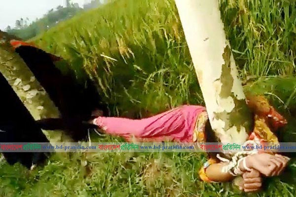 শেরপুরে গৃহবধূকে গাছে বেঁধে নির্যাতনের মামলায় ৫ আসামি কারাগারে
