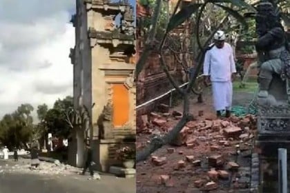 আবারও কেঁপে উঠল ইন্দোনেশিয়া