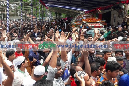 এরশাদের কবর ইস্যুতে রংপুরে উত্তেজনা