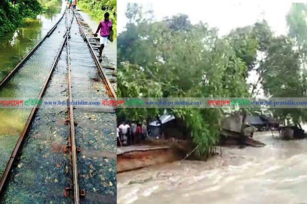 বন্যা পরিস্থিতির অবনতি, গাইবান্ধার সঙ্গে ৩ উপজেলার যোগাযোগ বন্ধ