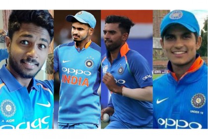 রোহিতের নেতৃত্বে ভারতীয় দলে সুযোগ পাচ্ছেন এক ঝাঁক তরুণ
