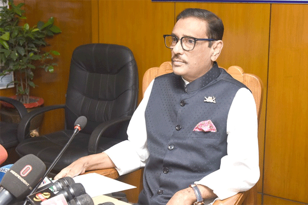 প্রিয়া সাহার বিরুদ্ধে ব্যবস্থা নেওয়ার প্রসেস শুরু : ওবায়দুল কাদের