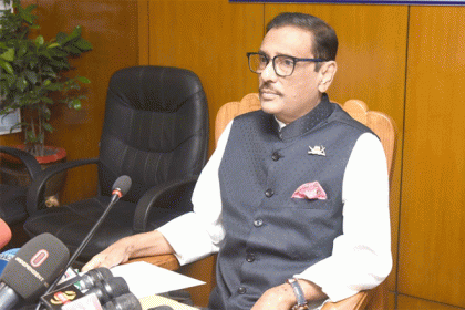 প্রিয়া সাহার বিরুদ্ধে ব্যবস্থা নেওয়ার প্রসেস শুরু : ওবায়দুল কাদের