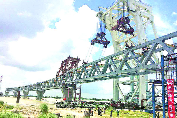 দৃষ্টি এখন দ্বিতীয় পদ্মা সেতুতে