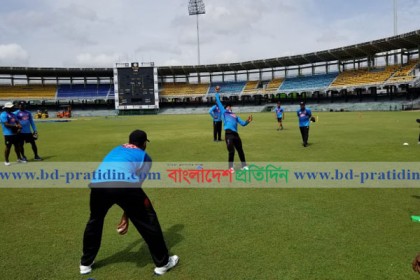প্রেমাদাসায় অনুশীলনে তামিমরা