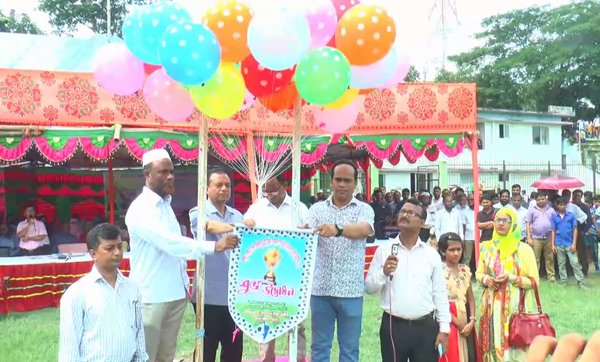 ভোলায় বঙ্গবন্ধু ও বঙ্গমাতা গোল্ডকাপ প্রাথমিক বিদ্যালয় টুর্নামেন্ট উদ্বোধন