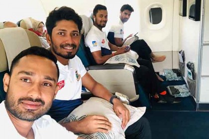 শ্রীলঙ্কার উদ্দেশে ঢাকা ছাড়লেন বাকি চার ক্রিকেটার