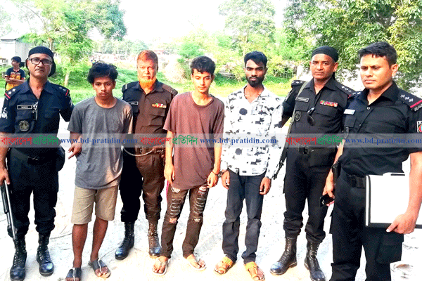 টাঙ্গাইলে ইয়াবাসহ তিন মাদক কারবারি গ্রেফতার