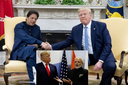 কাশ্মীর সমস্যায় ‘তৃতীয় শক্তির’ সাহায্য চায়নি মোদি, ট্রাম্পের দাবি খারিজ