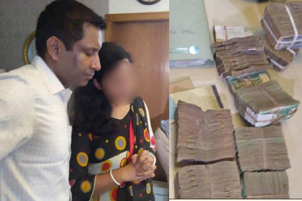 ৫০ লাখ টাকা পাশের বাসার ছাদে ফেলে দেন পার্থ গোপালের স্ত্রী