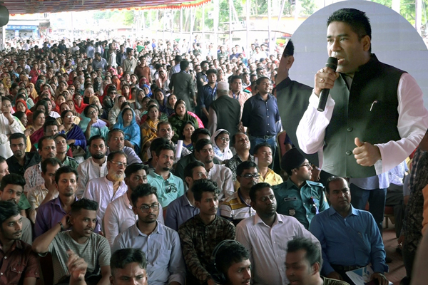 বরিশাল সিটি করপোরেশনের উন্মুক্ত বাজেট ঘোষণা 


