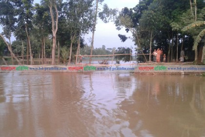 ভারি বর্ষণে মধ্য আগস্টে ফের বন্যার আশঙ্কা
