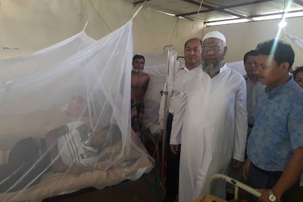 খাগাড়ছড়িতে নতুন করে আক্রান্ত নার্সসহ ১০ ডেঙ্গু রোগী হাসপাতালে ভর্তি
