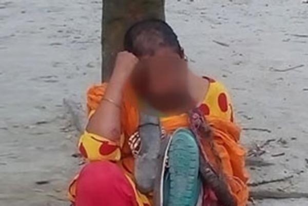 রংপুরে চুল কেটে গলায় জুতার মালা পরিয়ে গৃহবধূকে নির্যাতন