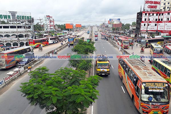 ঢাকা-চট্টগ্রাম মহাসড়কে স্বস্তির ঈদযাত্রা