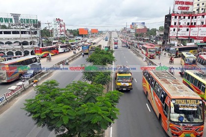 ঢাকা-চট্টগ্রাম মহাসড়কে স্বস্তির ঈদযাত্রা