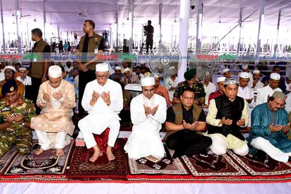জাতীয় ঈদগাহে ঈদ-উল-আজহার প্রধান জামাত অনুষ্ঠিত