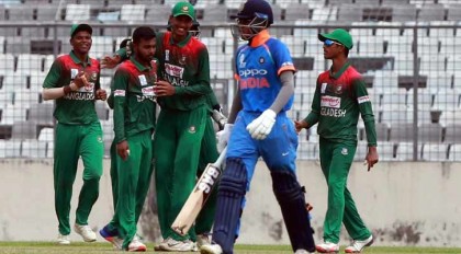 ত্রিদেশীয় সিরিজের ফাইনালে ভারতের কাছে বাংলাদেশের হার