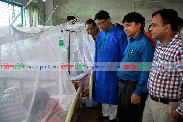 দিনাজপুরে হাসপাতালে ২৪ ঘণ্টায় নতুন ডেঙ্গু রোগী ২৫