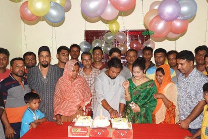 শ্বশুরবাড়ি মাতালেন ক্লোজআপ ওয়ান তারকা রিংকু