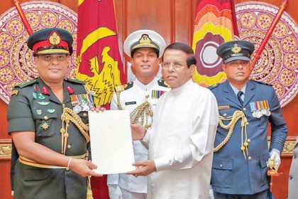 শ্রীলঙ্কায় নতুন সেনাপ্রধান সিলভা 