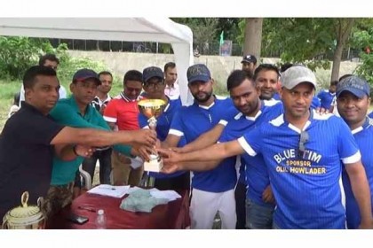 ইতালির মিলানে প্রবাসীদের ক্রিকেট টুর্নামেন্ট