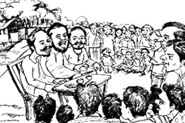 গৃহবধূকে ধর্ষণ চেষ্টার বিচার 
৭টি জুতাপেটা!
