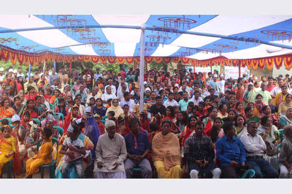 চাঁপাইনবাবগঞ্জে আনন্দ উৎসবের মধ্য দিয়ে জন্মাষ্টমী উৎযাপন