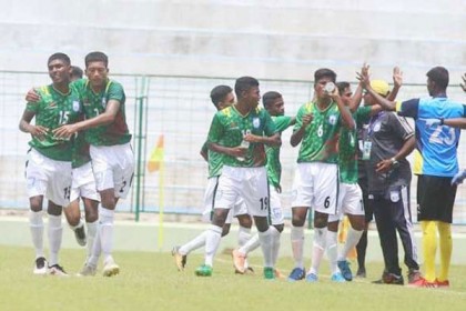ভুটানকে উড়িয়ে সাফে দুর্দান্ত শুরু বাংলাদেশের কিশোরদের