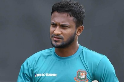 দেশে ফিরেই অনুশীলনে সাকিব