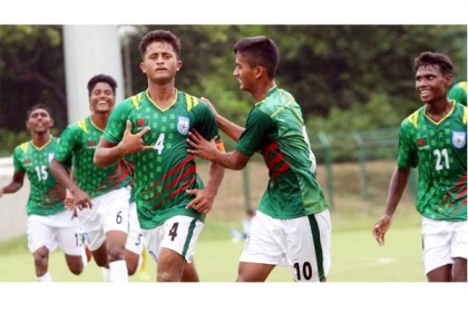 এবার শ্রীলঙ্কাকে ৭ গোলে উড়িয়ে দিল বাংলাদেশ