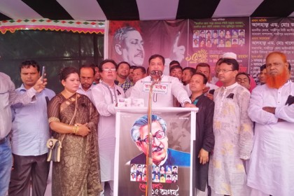 গাজীপুরে শোক র‌্যালি ও দোয়া মাহফিল 

