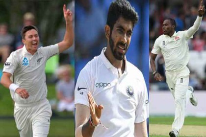 র‌্যাঙ্কিংয়ে বোল্ট-বুমরাহ-আর্চারের উন্নতি
