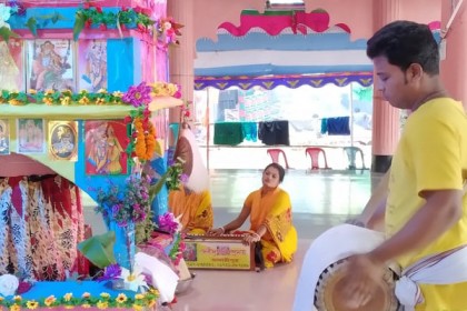 মেহেরপুরে ৪০ প্রহরব্যাপী মহানাম সংর্কীতন শুরু