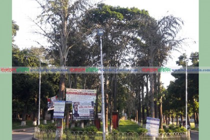 রাবির প্রধান ফটকের ফেস্টলি পাম্প মৃতপ্রায়