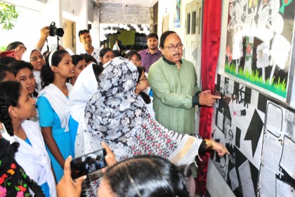 দেয়ালিয়ার উদ্বোধন করলেন রাসিক মেয়র 
