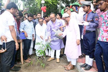 রাজশাহী পলিটেকনিক ইনস্টিটিউটে সৌন্দর্য্য বর্ধন কার্যক্রমের উদ্বোধন