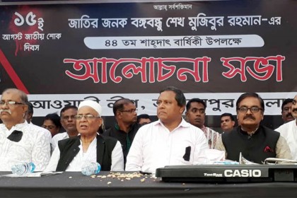 বঙ্গবন্ধুর আদর্শ ধারণ করতে হবে : মির্জা আজম 