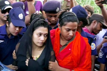 মিন্নির জামিন স্থগিত চেয়ে রাষ্ট্রপক্ষের আবেদন