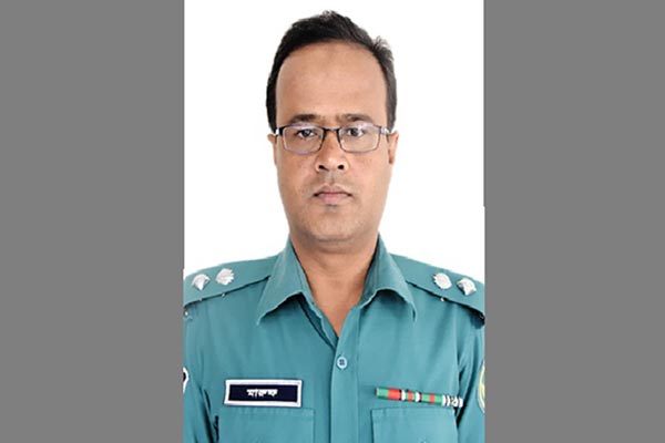 ঢাকার নতুন পুলিশ সুপার মারুফ সরদার