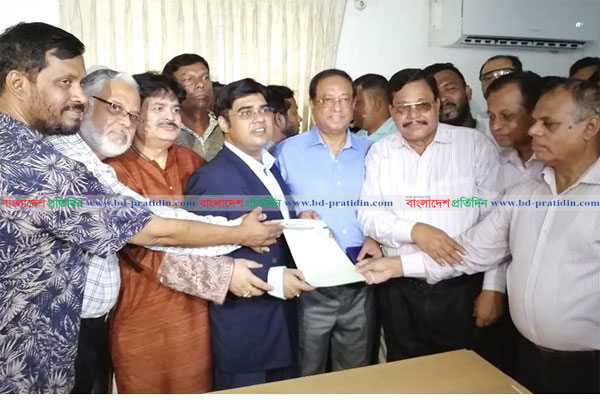 এরশাদের শূন্য আসনে মনোনয়ন ফরম নিলেন সাদ এরশাদ