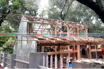 কলাপাড়ায় বনের মধ্যে অবৈধ স্থাপনা নির্মাণের অভিযোগ