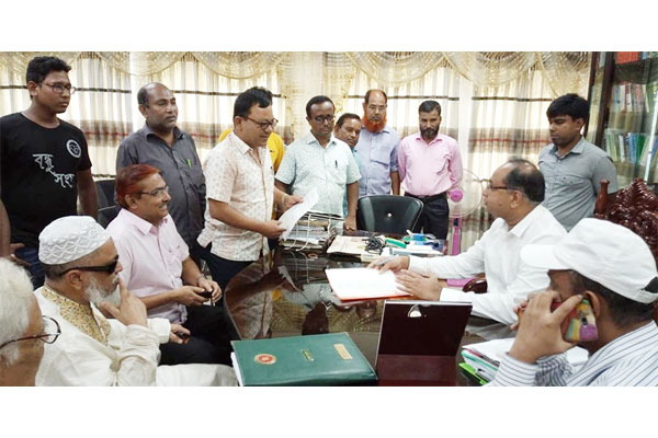 শোলাকিয়া ঈদগাহের ঐতিহ্য রক্ষায় প্রধানমন্ত্রীর বরাবর স্মারকলিপি