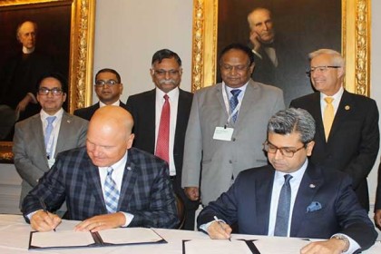 এফবিসিসিআই'র সাথে অন্টারিও চেম্বারের সমঝোতা স্মারক