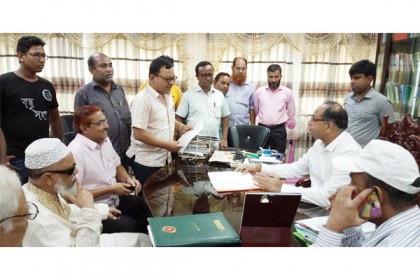 শোলাকিয়া ঈদগাহের ঐতিহ্য রক্ষায় প্রধানমন্ত্রীর বরাবর স্মারকলিপি