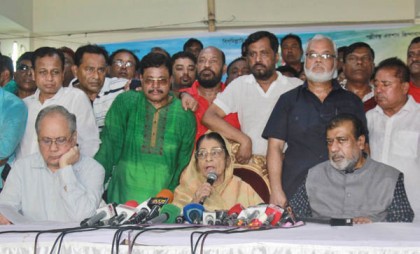 রওশন এরশাদকে জাতীয় পার্টির পাল্টা চেয়ারম্যান ঘোষণা 