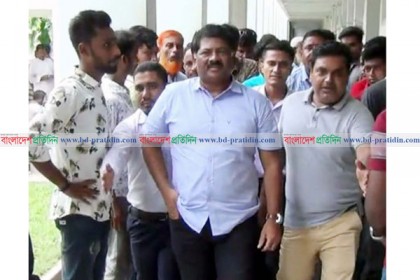 জোড়া খুন মামলায় নাটোরে হাজিরা দিলেন বিএনপি নেতা দুলু